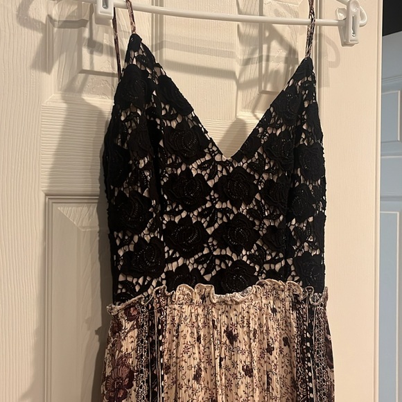 Soieblu Backless Boho Maxi Dress M - Picture 2 of 7